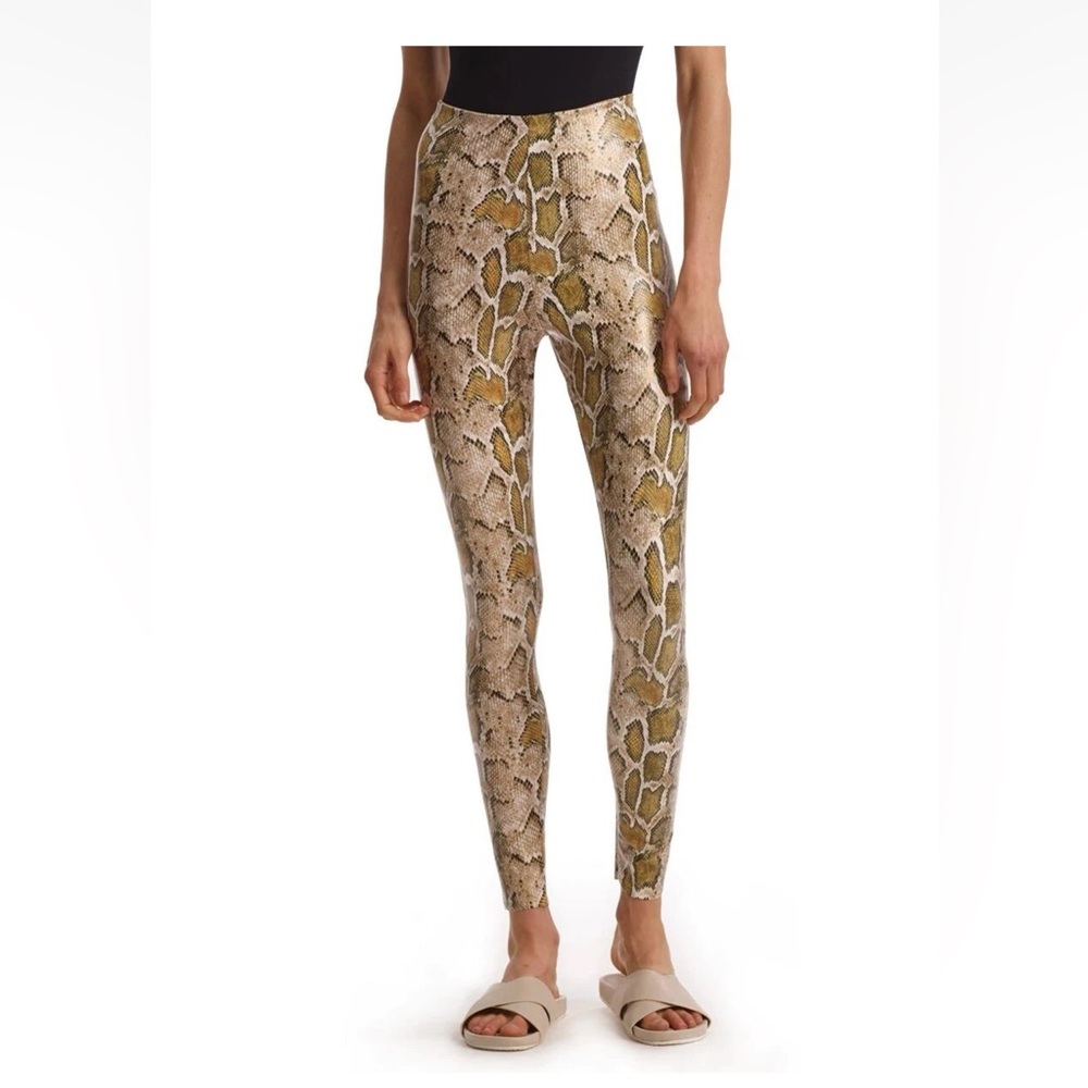 Commando Python Print Faux Leather Chic Punk Rock… - image 5